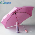 Optional Colors Fancy Rose Handle Slim Wine Bottle Umbrella